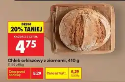 Biedronka Chleb orkiszowy z ziarnami, 410 g oferta