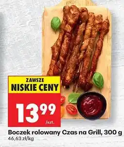 Biedronka Boczek rolowany Czas na Grill, 300 g oferta