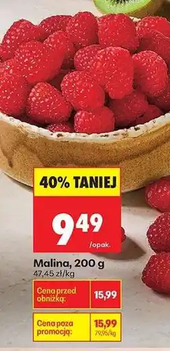 Biedronka Malina 200 g oferta