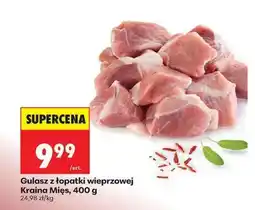 Biedronka Gulasz z łopatki wieprzowej Kraina Mięs, 400 g oferta