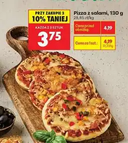 Biedronka Pizza z salami 130 g oferta