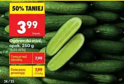 Biedronka Ogóreczki mini, opak. 250 g oferta