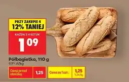 Biedronka Półbagietka 110 g oferta