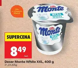 Biedronka Deser Monte White XXL 400 g oferta
