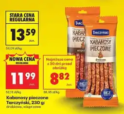 Biedronka Kabanosy pieczone Tarczyński 230 g oferta
