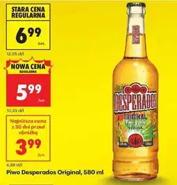 Biedronka Piwo Desperados Original , 580 ml oferta