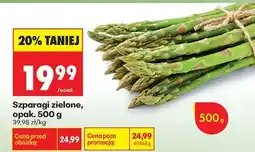 Biedronka Szparagi zielone Opak. 500 g oferta