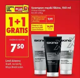 Biedronka Szampon męski Skino, 150 ml oferta