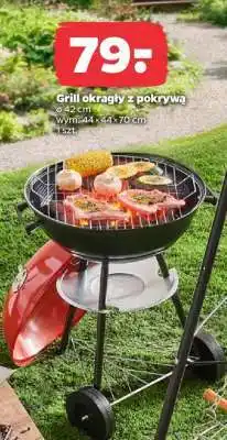 Netto GRILL OKRĄGŁY Z POKRYWĄ oferta