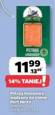 Netto Pstrąg łososiowy wędzony na zimno Port Netto oferta