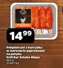 Netto Polędwiczki z kurczaka w marynacie paprykowej na patyku oferta