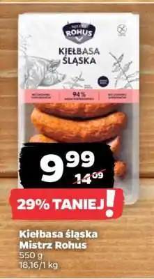 Netto Kiełbasa śląska Mistrz Rohus oferta