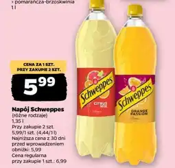 Netto Napój Schweppes oferta