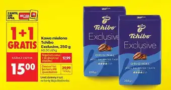 Biedronka Kawa mielona Tchibo Exclusive , 250 g oferta