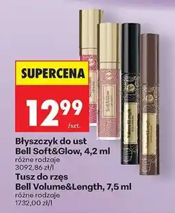 Biedronka Błyszczyk do ust Bell Soft&Glow, 4,2 ml oferta