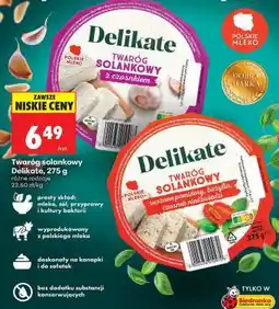 Biedronka Twaróg solankowy Delikate, 275 g oferta