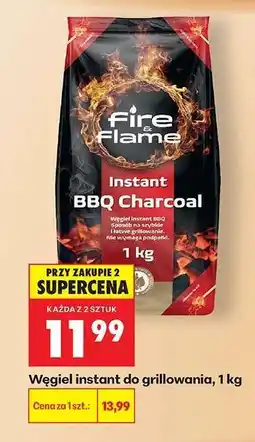 Biedronka Węgiel instant do grillowania, 1 kg oferta