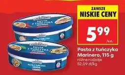 Biedronka Pasta z tuńczyka Marinero, 115 g oferta