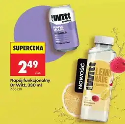 Biedronka Napój funkcjonalny Dr Witt, 330 ml oferta
