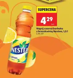 Biedronka Napój czarna herbata z brzoskwinią Nestea, 1,5 l oferta