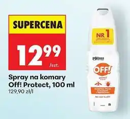 Biedronka Spray na komary Off! Protect, 100 ml oferta
