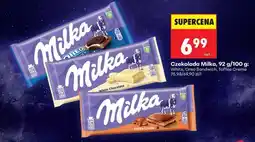 Biedronka Czekolada Milka, 92 g/100 g oferta