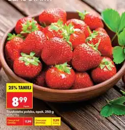 Biedronka Truskawka polska, opak. 250 g oferta