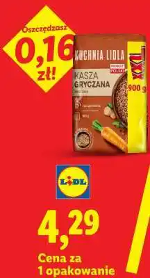 Lidl Kuchnia Lidla Kasza Gryczana oferta
