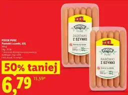 Lidl PIKOK PURE Parówki z szynki, XXL oferta