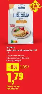 Lidl BELBAKE Mąka pszenna luksusowa, typ 550 oferta