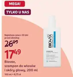 Rossmann Biovax, szampon do włosów i skóry głowy oferta