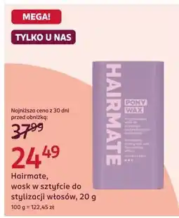 Rossmann Hairmate, wosk w sztyfcie do stylizacji włosów oferta