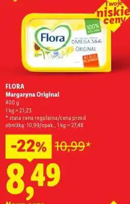 Lidl FLORA Margaryna Original oferta