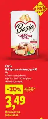 Lidl BASIA Mąka pszenna tortowa, typ 405 oferta