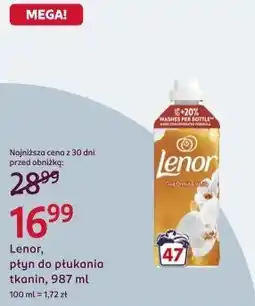 Rossmann Lenor, płyn do płukania tkanin oferta