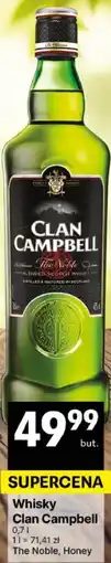 Delikatesy Centrum Whisky Clan Campbell The Noble, Honey oferta