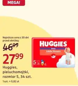 Rossmann Huggies, pieluchomajtki, rozmiar 5, 34 szt oferta