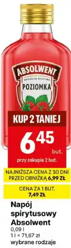 Delikatesy Centrum Napój spirytusowy Absolwent oferta