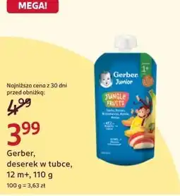 Rossmann Gerber, deserek w tubce, 12 m+, 110 g oferta