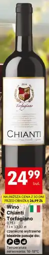 Delikatesy Centrum Wino Chianti Torfagiano 0,75 l czerwone wytrawne oferta