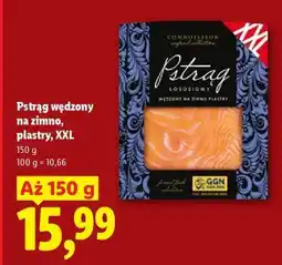 Lidl Pstrąg wędzony na zimno, plastry, XXL oferta
