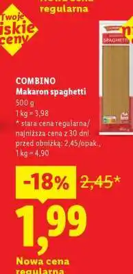 Lidl COMBINO Makaron Spaghetti oferta