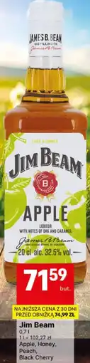 Delikatesy Centrum Jim Beam 0,7 l Apple, Honey, Peach, Black Cherry oferta