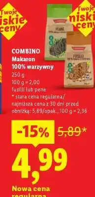 Lidl COMBINO Makaron 100% warzywny oferta