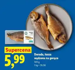 Lidl Dorada, tusza wędzona na gorąco oferta