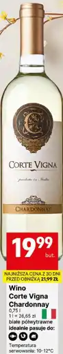 Delikatesy Centrum Wino Corte Vigna Chardonnay oferta