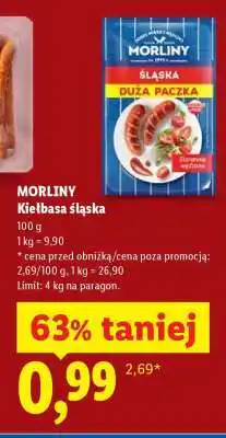 Lidl MORLINY Kiełbasa śląska oferta