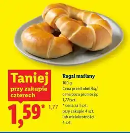 Lidl Rogal maślany oferta