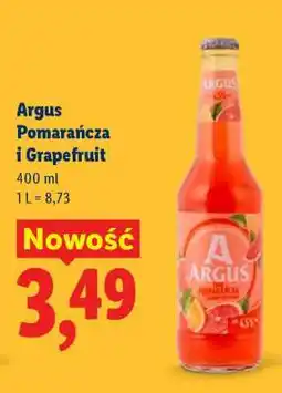 Lidl Argus Pomarańcza i Grapefruit oferta