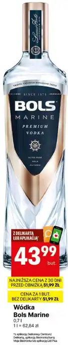 Delikatesy Centrum Wódka Bols Marine oferta